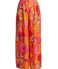 Farm Rio Fruit Brush Wide Leg Pants