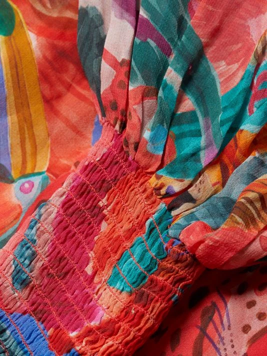 Farm Rio Animal Collage Maxi Dress 9 Farm Rio Animal Collage Maxi Dress - Image 7