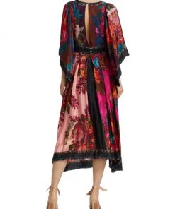 Farm Rio Flower Scarves Maxi Dress -Farm Rio And Pom Pom at Home Sales unnamed file 510