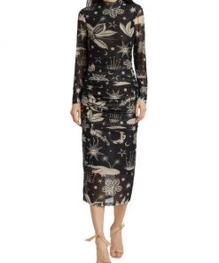 Farm Rio Cerrado Sky Mesh Tulle Dress -Farm Rio And Pom Pom at Home Sales unnamed file 522