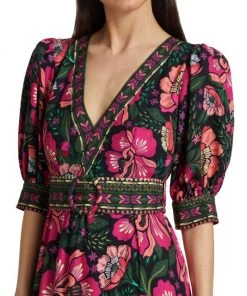 Farm Rio Flowers Garden Maxi Dress -Farm Rio And Pom Pom at Home Sales unnamed file 53