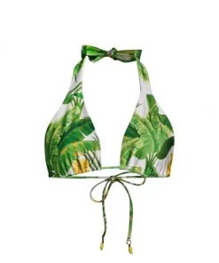 Farm Rio Fresh Forest Halter Bikini Top