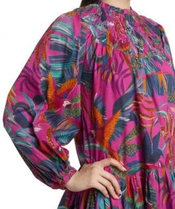 Farm Rio Rainbow Macaws Minidress -Farm Rio And Pom Pom at Home Sales unnamed file 553