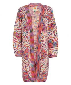 Farm Rio Wild Hearts Longline Cardigan