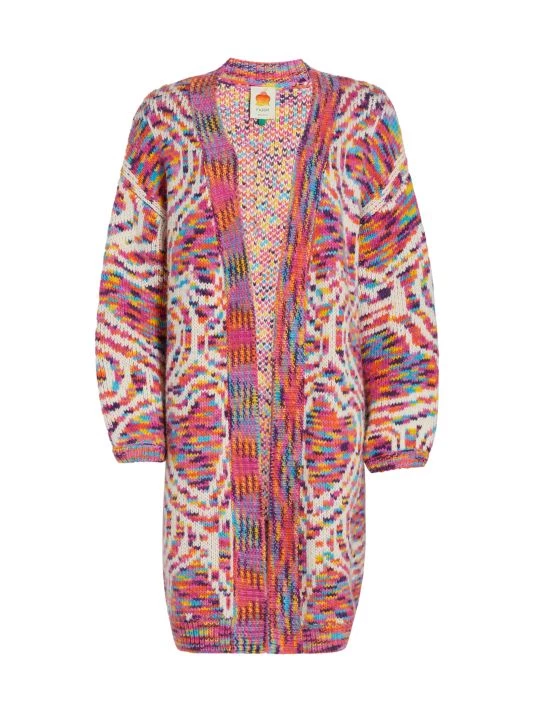 Farm Rio Wild Hearts Longline Cardigan 3 Farm Rio Wild Hearts Longline Cardigan