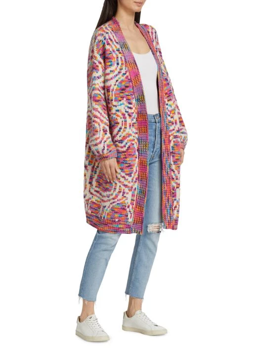 Farm Rio Wild Hearts Longline Cardigan 6 Farm Rio Wild Hearts Longline Cardigan - Image 4