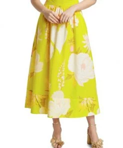 Farm Rio Neon Garden Maxi Skirt -Farm Rio And Pom Pom at Home Sales unnamed file 591