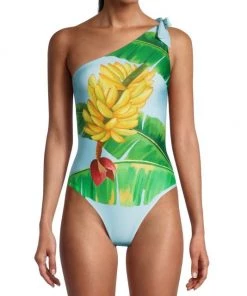 Farm Rio Fresh Bananas One-Piece Swimsuit -Farm Rio And Pom Pom at Home Sales unnamed file 598