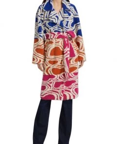 Farm Rio Wild Hearts Colorblocked Fleece Coat -Farm Rio And Pom Pom at Home Sales unnamed file 611