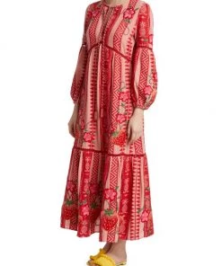 Farm Rio Pineapple Jacquard Maxi Dress -Farm Rio And Pom Pom at Home Sales unnamed file 619