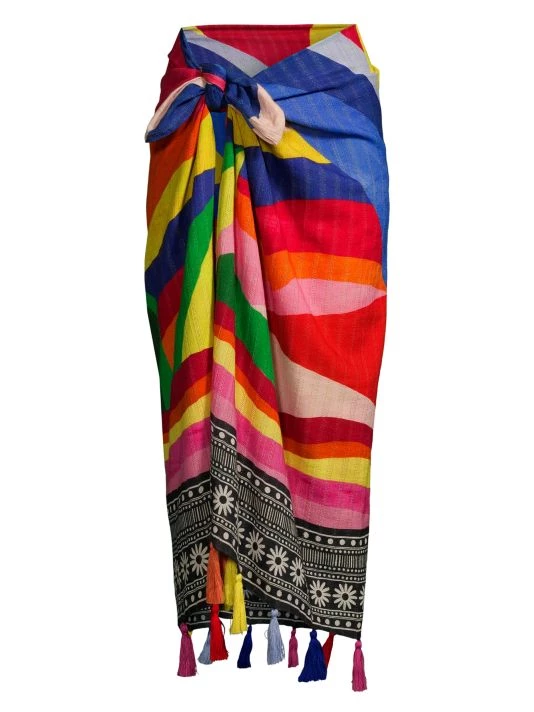 Farm Rio Graphic Sunshine Sarong 3 Farm Rio Graphic Sunshine Sarong