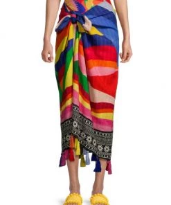 Farm Rio Graphic Sunshine Sarong 10 Farm Rio Graphic Sunshine Sarong -Farm Rio And Pom Pom at Home Sales unnamed file 632