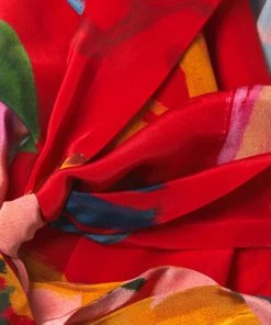 Farm Rio Mixed Fruits Ocean V-Neck Cover-Up -Farm Rio And Pom Pom at Home Sales unnamed file 661