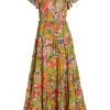 Farm Rio Macaw Leaves Ruffled Maxi Dress -Farm Rio And Pom Pom at Home Sales unnamed file 669