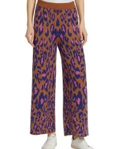 Farm Rio Leopard Pop Caramel Sweatpants -Farm Rio And Pom Pom at Home Sales unnamed file 733