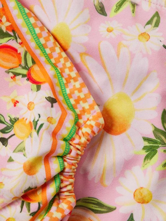 Farm Rio Tangerine Dream Cut-Out One-Piece Swimsuit 8 Farm Rio Tangerine Dream Cut-Out One-Piece Swimsuit - Image 6