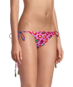 Farm Rio Leopard Pop String Bikini Bottom -Farm Rio And Pom Pom at Home Sales unnamed file 774