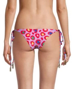 Farm Rio Leopard Pop String Bikini Bottom -Farm Rio And Pom Pom at Home Sales unnamed file 775