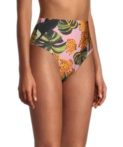 Farm Rio Toucananas High-Rise Bikini Bottom -Farm Rio And Pom Pom at Home Sales unnamed file 780