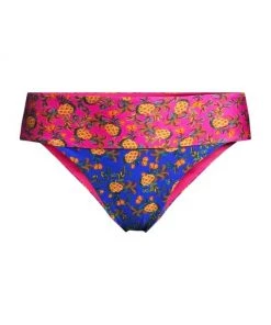 Farm Rio Fruit Dots Mid-Rise Bikini Bottom