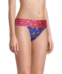 Farm Rio Fruit Dots Mid-Rise Bikini Bottom -Farm Rio And Pom Pom at Home Sales unnamed file 786