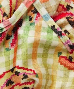 Farm Rio Banana Vichy Printed Bikini Top -Farm Rio And Pom Pom at Home Sales unnamed file 813