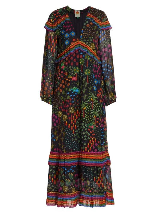 Farm Rio Fruit Garden Maxi Dress 3 Farm Rio Fruit Garden Maxi Dress