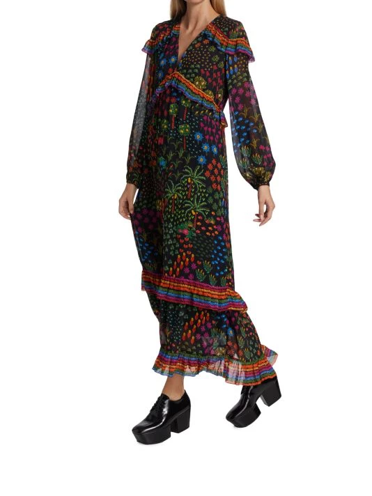 Farm Rio Fruit Garden Maxi Dress 4 Farm Rio Fruit Garden Maxi Dress - Image 2