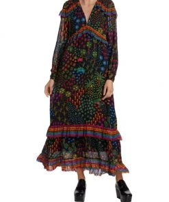 Farm Rio Fruit Garden Maxi Dress 11 Farm Rio Fruit Garden Maxi Dress -Farm Rio And Pom Pom at Home Sales unnamed file 832