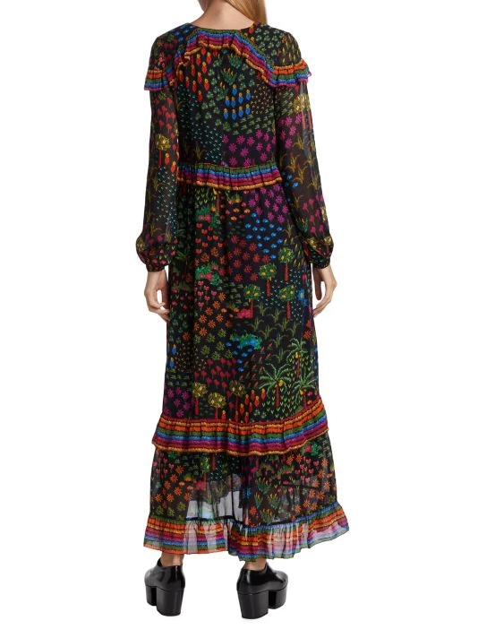 Farm Rio Fruit Garden Maxi Dress 7 Farm Rio Fruit Garden Maxi Dress - Image 5