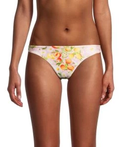 Farm Rio Tangerine Dream Low-Rise Bikini Bottom -Farm Rio And Pom Pom at Home Sales unnamed file 839