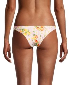 Farm Rio Tangerine Dream Low-Rise Bikini Bottom -Farm Rio And Pom Pom at Home Sales unnamed file 841