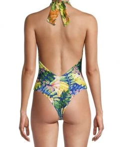 Farm Rio Caipirinha Floral One-Piece Swimsuit -Farm Rio And Pom Pom at Home Sales unnamed file 860