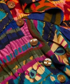 Farm Rio Patchwork Tapestry Ankle Dress -Farm Rio And Pom Pom at Home Sales unnamed file 868