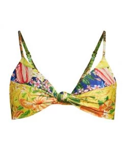 Farm Rio Caipirinha Knotted Bikini Top