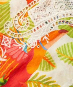 Farm Rio Forest Birds Embroidered Blouse -Farm Rio And Pom Pom at Home Sales unnamed file 891