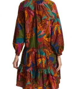 Farm Rio Leopard Jungle Minidress -Farm Rio And Pom Pom at Home Sales unnamed file 903