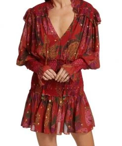 Farm Rio Banana Flowers Minidress 11 Farm Rio Banana Flowers Minidress -Farm Rio And Pom Pom at Home Sales unnamed file 915