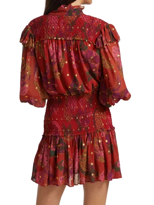 Farm Rio Banana Flowers Minidress 7 Farm Rio Banana Flowers Minidress - Image 5