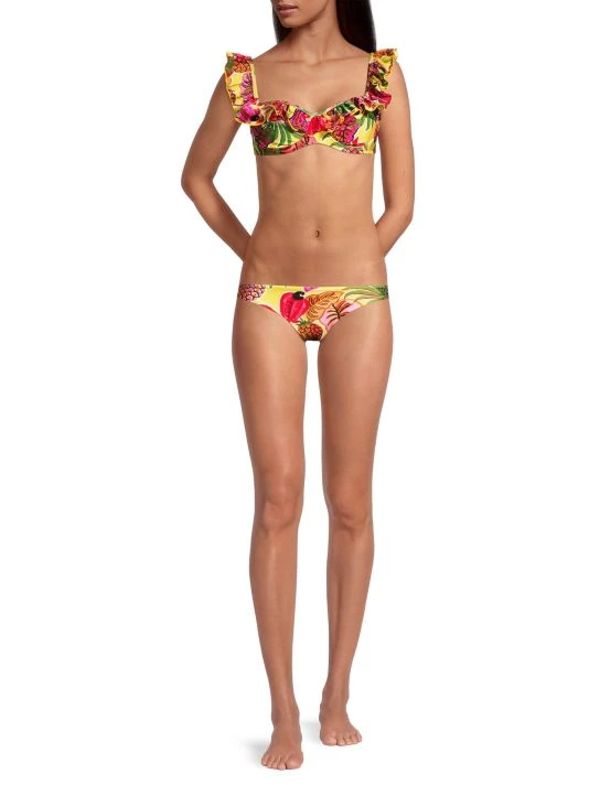 Farm Rio Fruit Dream Low-Rise Bikini Bottom 4 Farm Rio Fruit Dream Low-Rise Bikini Bottom - Image 2