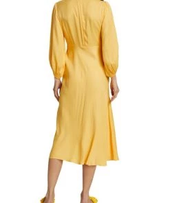 Farm Rio Piping Cut-Out Midi-Dress -Farm Rio And Pom Pom at Home Sales unnamed file 960