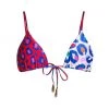 Farm Rio Leopard Pop Triangle Bikini Top -Farm Rio And Pom Pom at Home Sales unnamed file 963