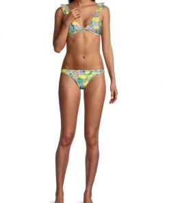 Farm Rio Lemon Dream Low-Rise Bikini Bottom -Farm Rio And Pom Pom at Home Sales unnamed file 976