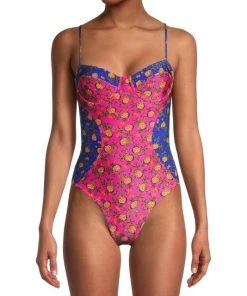 Farm Rio Fruit Dots' Bi-Printed One-Piece Swimsuit -Farm Rio And Pom Pom at Home Sales unnamed file 995